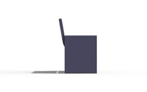 tänavamööbel, iste, logo, puidust seljatugi, käetugi, puidust iste