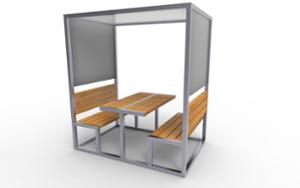 tänavamööbel, muu, iste, piknikukomplekt, pergola, laud, varikatus, vari