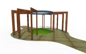 tänavamööbel, muu, moodulkonstruktsioon, pergola