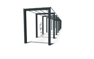 tänavamööbel, muud, moodulkonstruktsioon, pergola