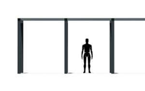 tänavamööbel, muud, moodulkonstruktsioon, pergola