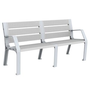 mała architektura, ławka, eko, polietylen