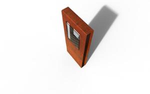 mała architektura, inne, tablica informacyjna, totem informacyjny