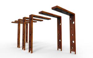 mała architektura, inne, modułowe, pergola, podświetlenie led