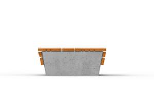 mała architektura, ława, beton, beton architektoniczy, dwustronna