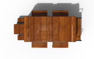 mała architektura, inne, komplet piknikowy, ława, ławka, oparcie z drewna, siedzisko z drewna, stół