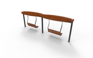 mała architektura, inne, ławka, strefa relaksu, huśtawka, pergola