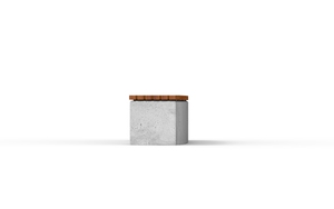 mała architektura, ława, ławka, beton, beton architektoniczy, cena za metr bieżacy, długość mierzona po dłuższym boku, po łuku / okrągła