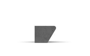 mała architektura, ława, ławka, beton, beton architektoniczy, cena za metr bieżacy, długość mierzona po dłuższym boku, po łuku / okrągła