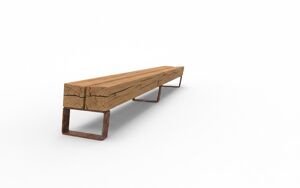 mała architektura, ława, kłoda, oparcie z drewna, siedzisko z drewna