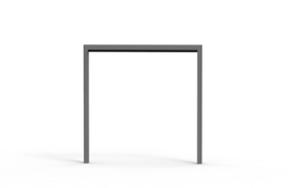 [translation-not-found:street-furniture], parking rowerowy, gumowy dystans, nieobijające ramę, podpora