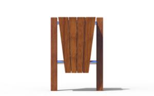 [translation-not-found:street-furniture], kosz, drewno, kłoda