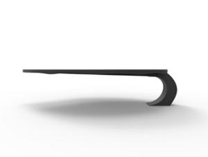 [translation-not-found:street-furniture], ława, siedzisko ze stali