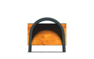 [translation-not-found:street-furniture], donica, drewno, logo, prostokątna, stal
