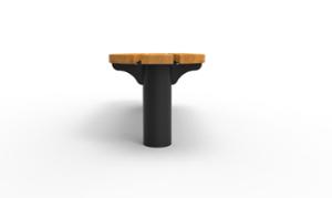[translation-not-found:street-furniture], ława, siedzisko z drewna