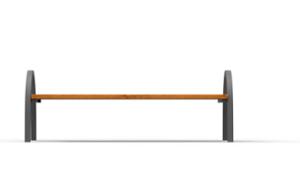 [translation-not-found:street-furniture], ława, dwustronna, podłokietnik, siedzisko z drewna