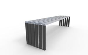 [translation-not-found:street-furniture], ława, siedzisko ze stali