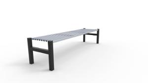 [translation-not-found:street-furniture], ława, siedzisko ze stali