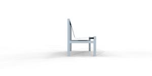 [translation-not-found:street-furniture], ławka, logo, oparcie ze stali, siedzisko ze stali