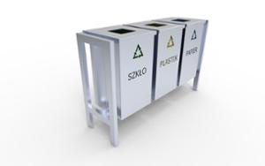 [translation-not-found:street-furniture], kosz, logo, modułowe, segregacja pełna