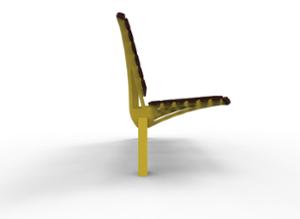 [translation-not-found:street-furniture], ławka, modułowe, oparcie z drewna, siedzisko z drewna