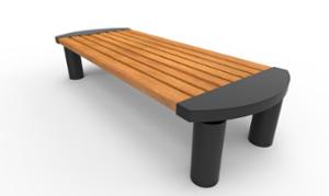 [translation-not-found:street-furniture], ława, siedzisko z drewna