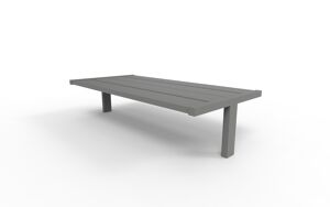 [translation-not-found:street-furniture], ława, siedzisko ze stali