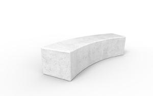 [translation-not-found:street-furniture], ława, beton, beton architektoniczny, po łuku / okrągła, siedzisko z drewna
