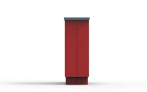 [translation-not-found:street-furniture], kosz, pokrywa na sworzniu, popielniczka bezpieczna