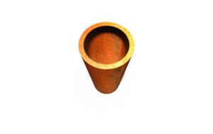 [translation-not-found:street-furniture], donica, corten, po łuku / okrągła, stal