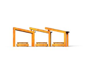 [translation-not-found:street-furniture], autre, kłoda, komplet piknikowy, wiata