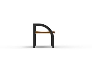 [translation-not-found:street-furniture], ława, podłokietnik, siedzisko z drewna