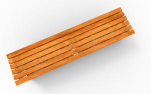 [translation-not-found:street-furniture], ława, gabion, kłoda, na murku, siedzisko z drewna