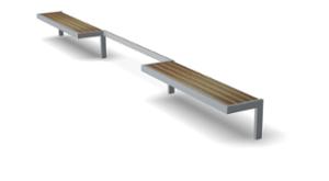 [translation-not-found:street-furniture], ława, siedzisko z drewna