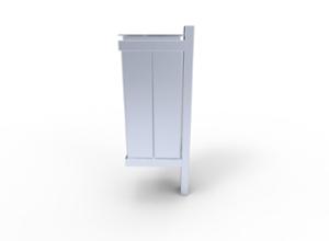 [translation-not-found:street-furniture], kosz, logo, na słupku, popielniczka bezpieczna, popielniczka mała, wrzut z boku
