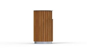 [translation-not-found:street-furniture], kosz, po łuku / okrągła, popielniczka bezpieczna, wrzut z boku