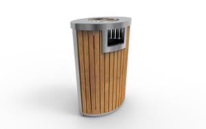 [translation-not-found:street-furniture], kosz, popielniczka z oryginalnym systemem czyszczenia i opróżniania piasku, wrzut z boku