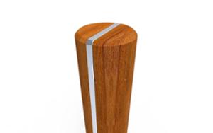 [translation-not-found:street-furniture], słupek, drewno