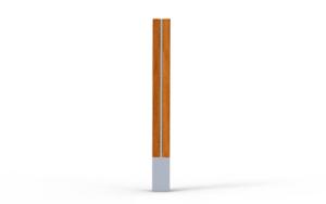 [translation-not-found:street-furniture], słupek, drewno