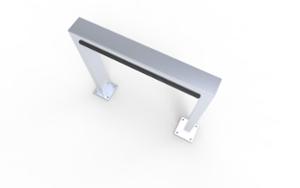 [translation-not-found:street-furniture], parking rowerowy, gumowy dystans, nieobijające ramę, podpora