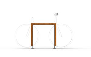 [translation-not-found:street-furniture], parking rowerowy, nieobijające ramę, podpora