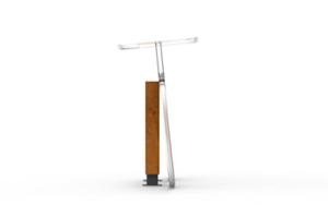 [translation-not-found:street-furniture], parking rowerowy, nieobijające ramę, podpora