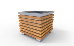 [translation-not-found:street-furniture], donica, drewno, mobilna (do przestawiania paleciakiem), prostokątna, stal
