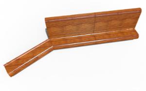 [translation-not-found:street-furniture], ławka, modułowe, oparcie z drewna, siedzisko z drewna, wysokie oparcie
