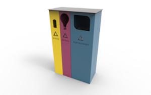 [translation-not-found:street-furniture], kosz, elektroodpady, logo, segregacja pełna, wrzut z boku