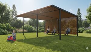 [translation-not-found:street-furniture], autre, ławka, oparcie z drewna, pergola, siedzisko z drewna