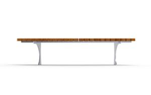 [translation-not-found:street-furniture], ława, po łuku / okrągła, siedzisko z drewna