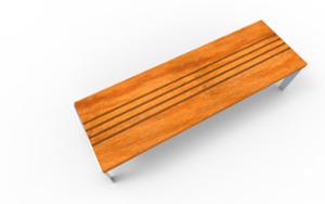 [translation-not-found:street-furniture], ława, siedzisko z drewna