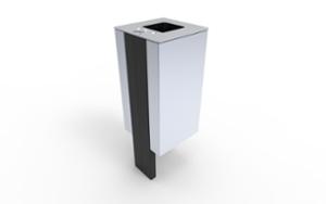 [translation-not-found:street-furniture], kosz, logo, na nodze, na słupku, popielniczka bezpieczna