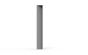 [translation-not-found:street-furniture], słupek, logo, stal